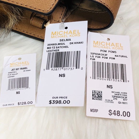 3PCS Michael Kors Selma Satchel Wallet Charms - Picture 8 of 8